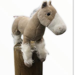 R2 Design Stuffed Plush Large Horse 16” Ribbon